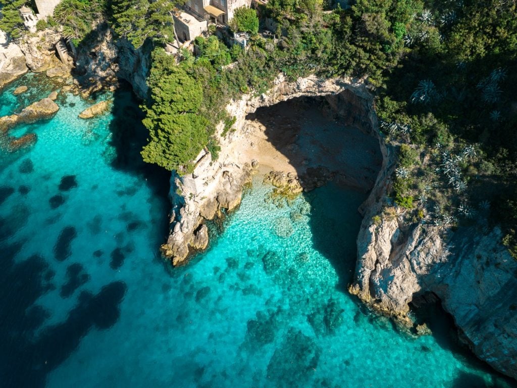 Betina Sea Cave in Dubrovnik, Croatia