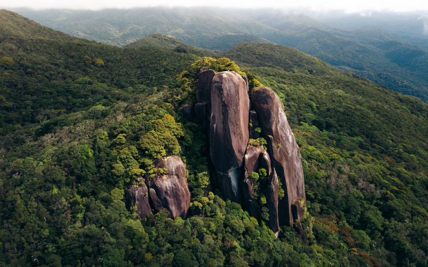 Devil's Thumb Boulder in Far North Queensland, Australia