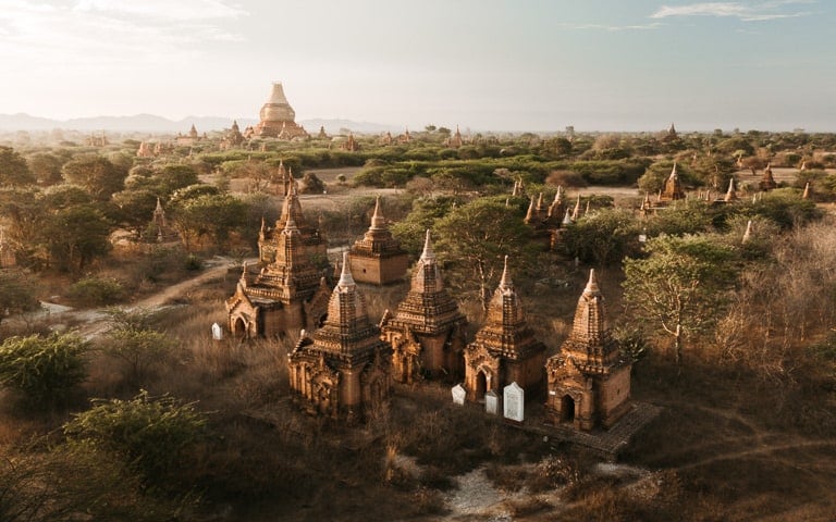 Bagan Pagodas in Myanmar