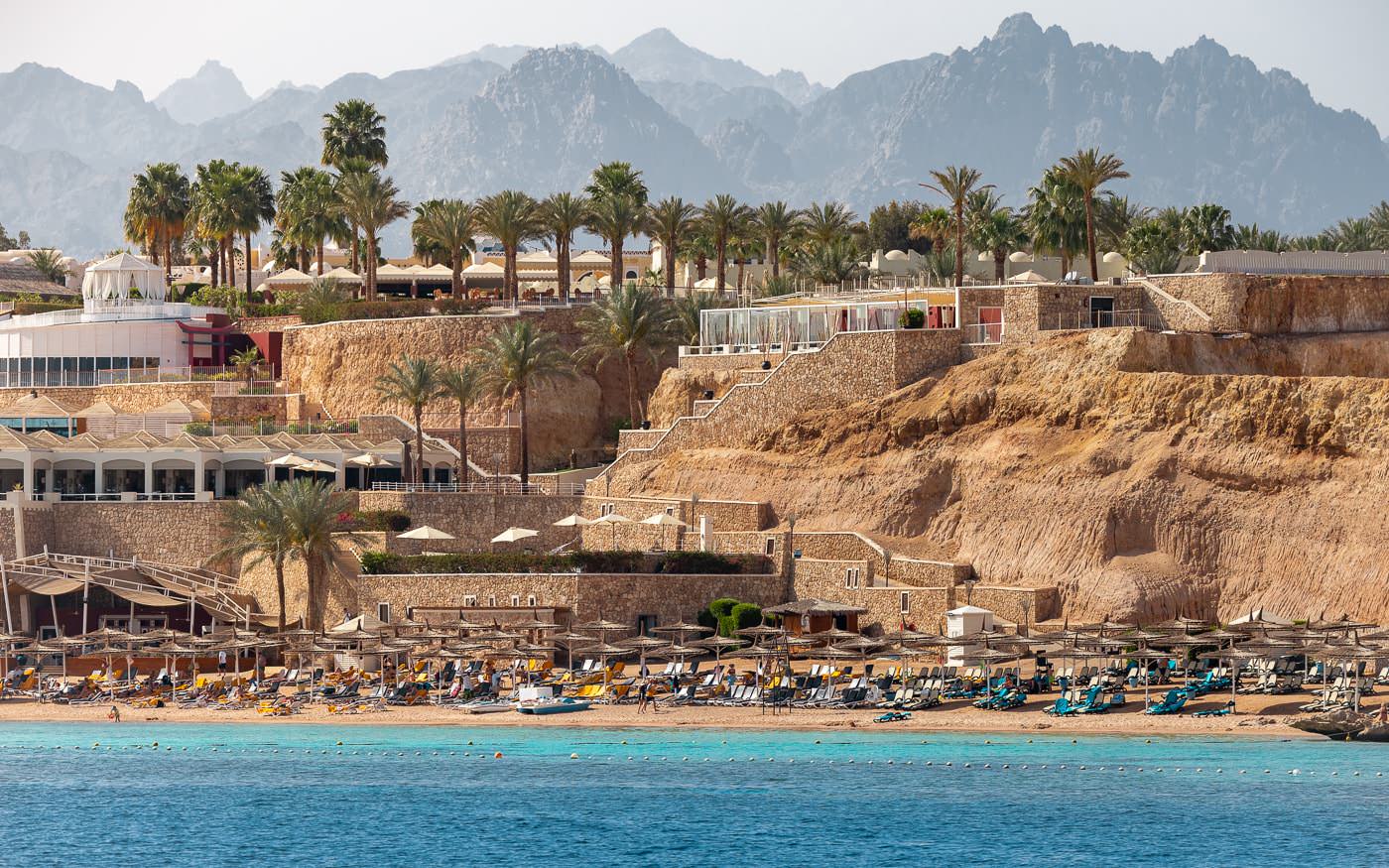 Beach in Sharm el Sheikh, Egypt