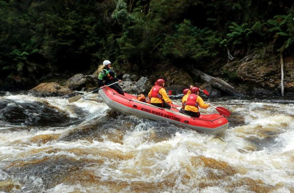 White Water Rafting King River Tasmania things to do 